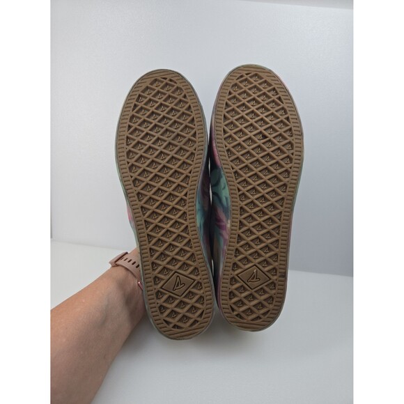 Sperry Crest Twin-Gore Slip-On Platform Sneakers Shoes Grey Tropical Women's 11 - Picture 8 of 12